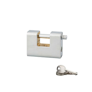 CR-PLATED Full Armoured Steel Cover Padlock