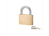 brass padlock